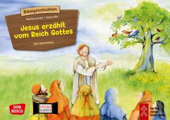 Jesus erzählt vom Reich Gottes, Kamishibai Bildkartenset