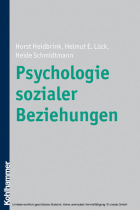 Psychologie sozialer Beziehungen