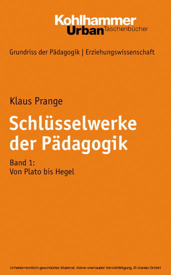 Schlüsselwerke der Pädagogik main product photo