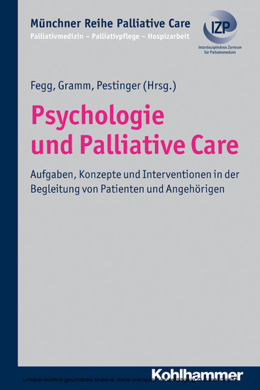Psychologie und Palliative Care main product photo