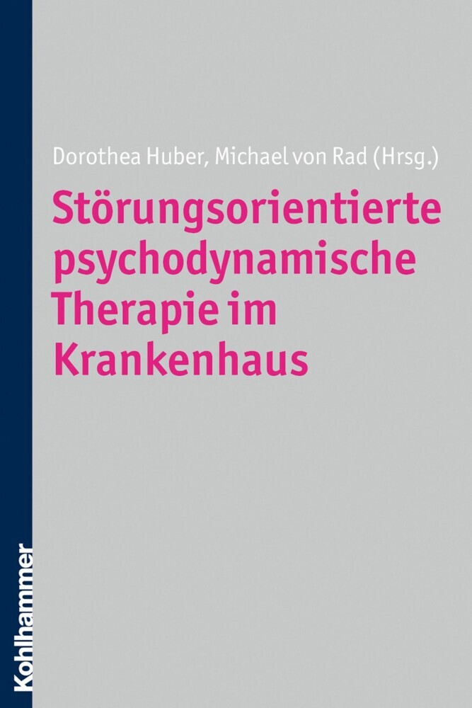 Störungsorientierte psychodynamische Therapie im Krankenhaus main product photo
