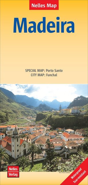 Nelles Map Landkarte Madeira - Porto Santo, reiß- und wasserfest main product photo