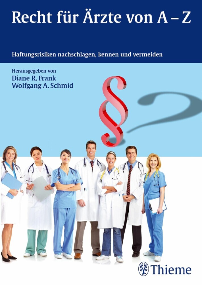 Recht für Ärzte von A-Z main product photo
