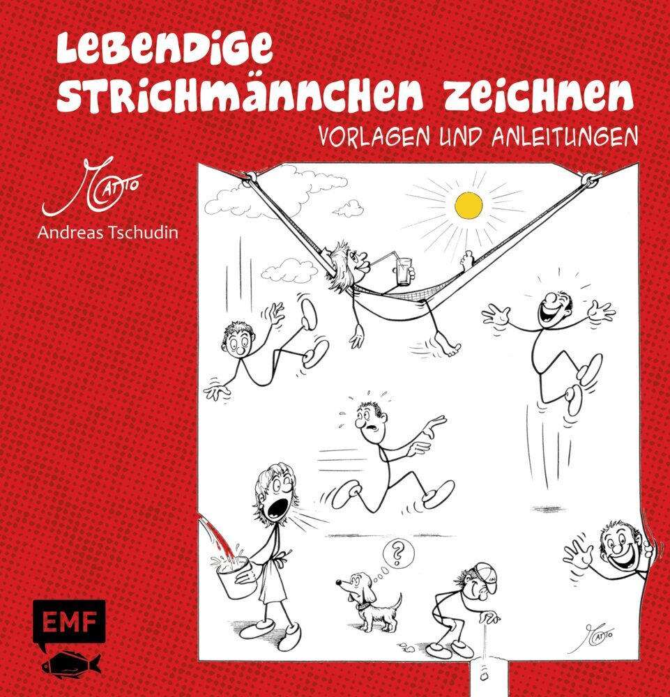 Lebendige Strichmännchen zeichnen main product photo