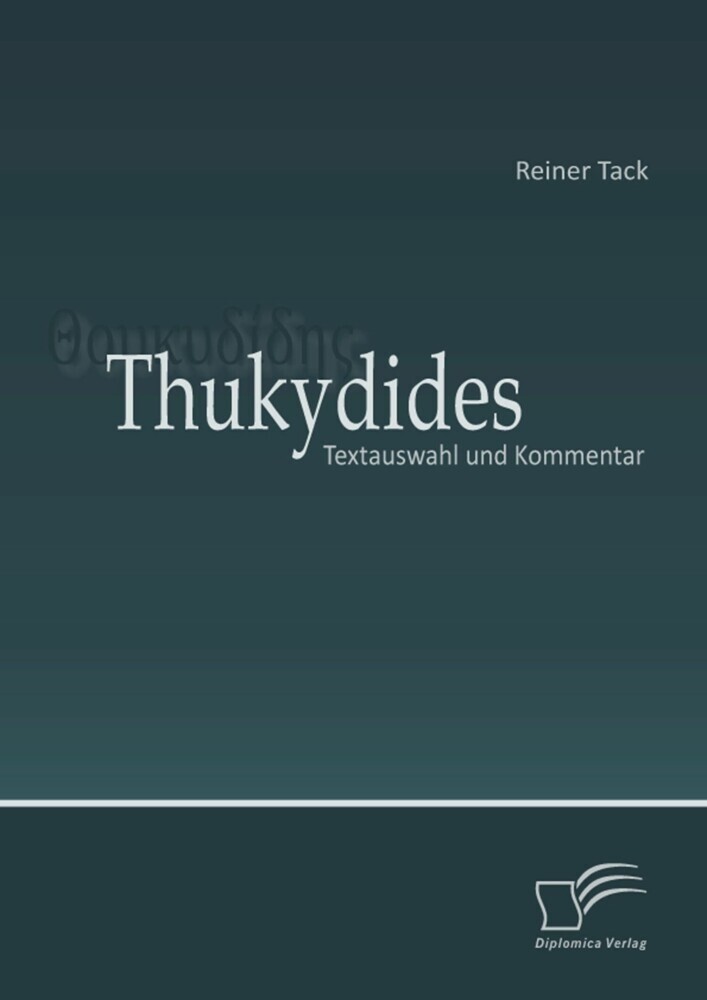 Thukydides: Textauswahl und Kommentar main product photo