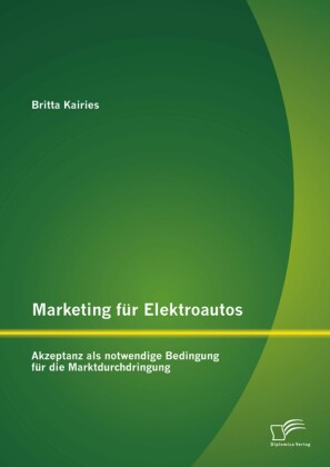 Marketing für Elektroautos: Akzeptanz als notwendige Bedingung für die Marktdurchdringung