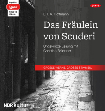 Das Fräulein von Scuderi, 1 Audio-CD, 1 MP3