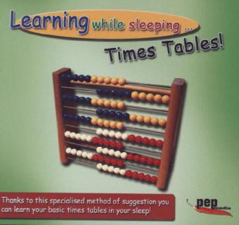 Learning while sleeping... times-tables! Audio-CD