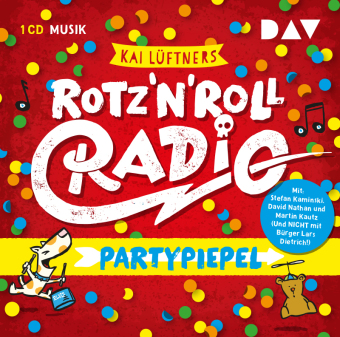 Rotz 'n' Roll Radio Partypiepel, 1 Audio-CD