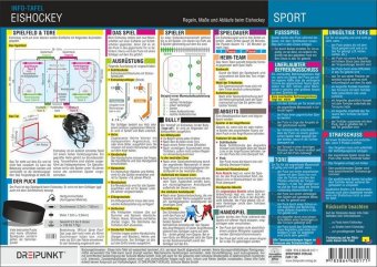 Eishockey - Regeln, Abläufe und Maße, Info-Tafel