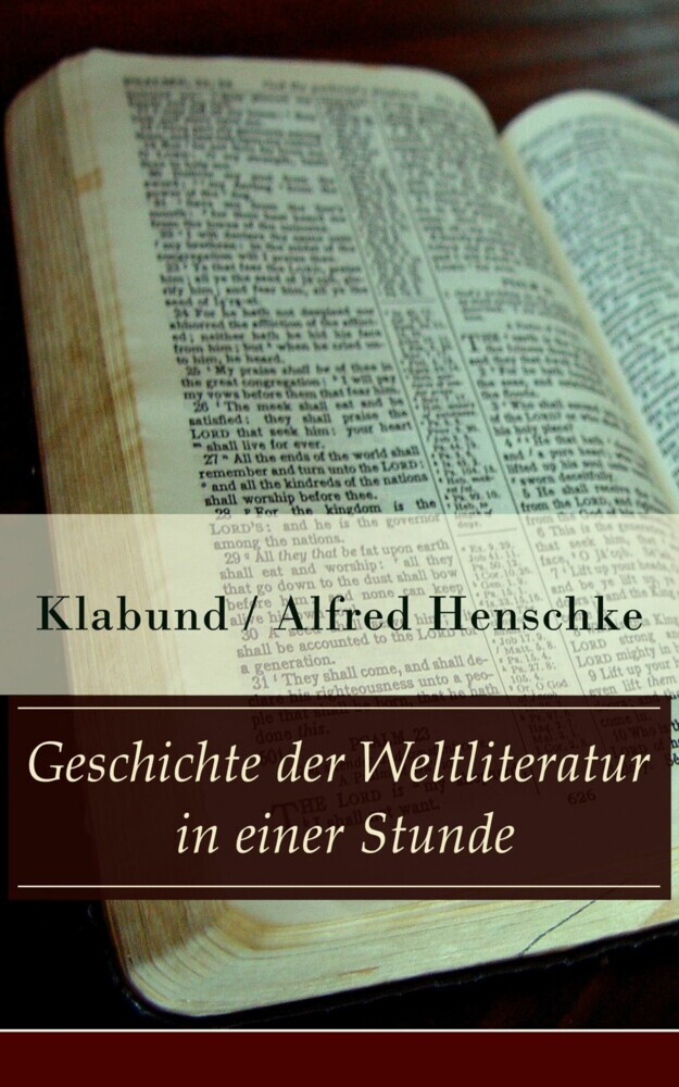 Geschichte der Weltliteratur in einer Stunde main product photo