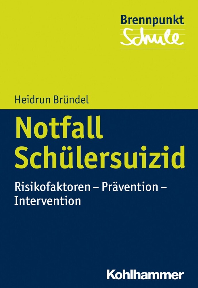 Notfall Schülersuizid main product photo