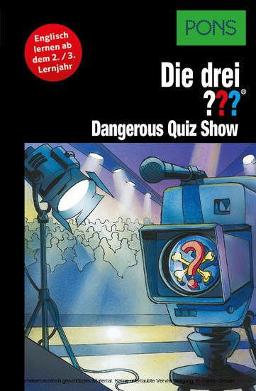 PONS Die drei ??? Fragezeichen Dangerous Quiz Show main product photo
