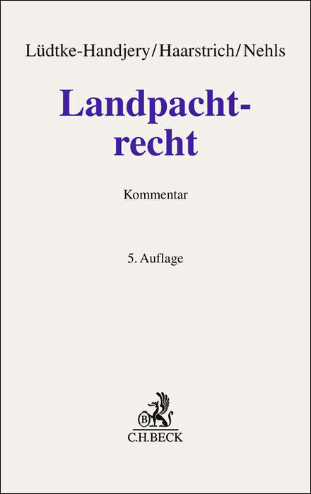 Landpachtrecht main product photo