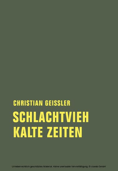 Schlachtvieh / Kalte Zeiten main product photo