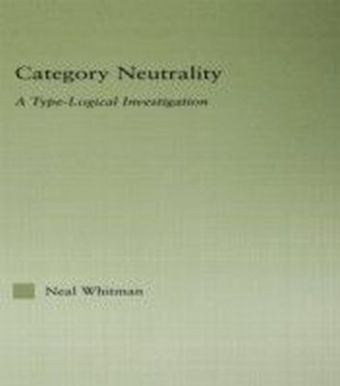 Category Neutrality