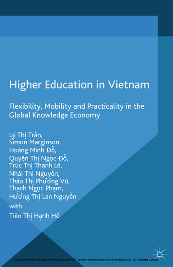 Higher Education in Vietnam main product photo