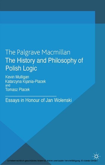 The History and Philosophy of Polish Logic main product photo