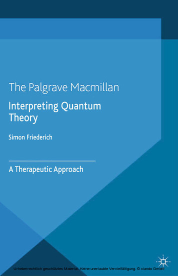 Interpreting Quantum Theory main product photo