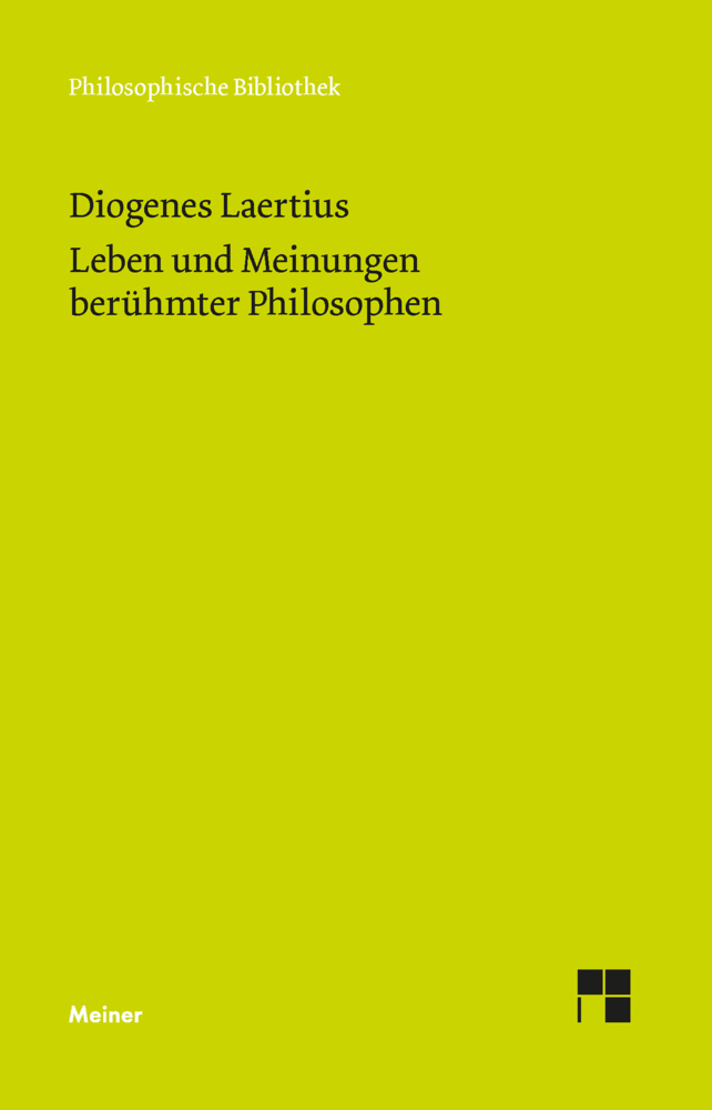 Leben und Meinungen berühmter Philosophen main product photo