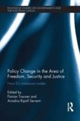 Policy change in the Area of Freedom, Security and Justice