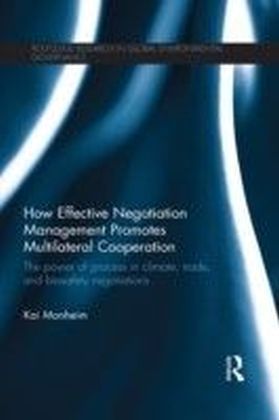How Effective Negotiation Management Promotes Multilateral Cooperation