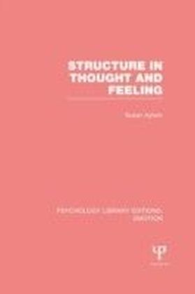 Structure in Thought and Feeling (PLE: Emotion) main product photo