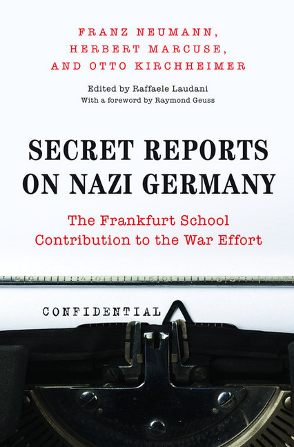 Secret Reports on Nazi Germany main product photo