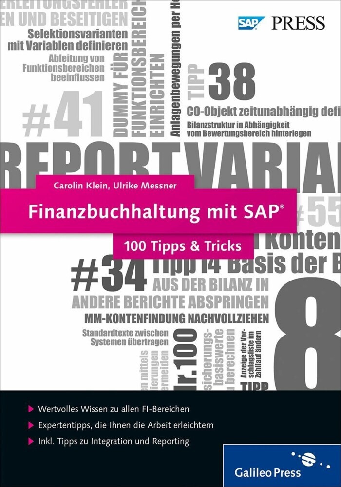 Finanzbuchhaltung mit SAP ? 100 Tipps u. Tricks main product photo