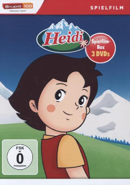 Heidi Spielfilm-Box, 3 DVDs main product photo