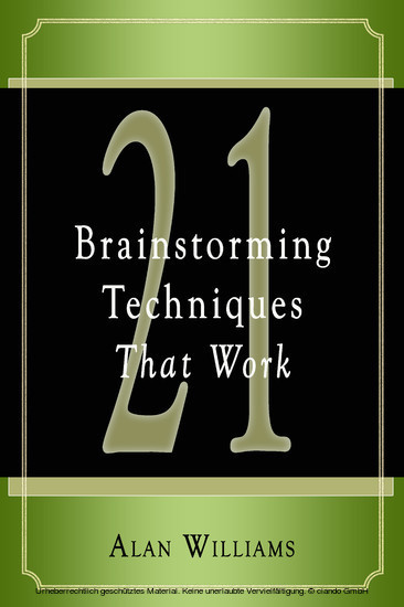 21 Brainstorming Techniques That Work main product photo