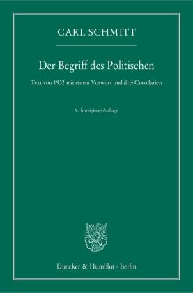 Der Begriff des Politischen