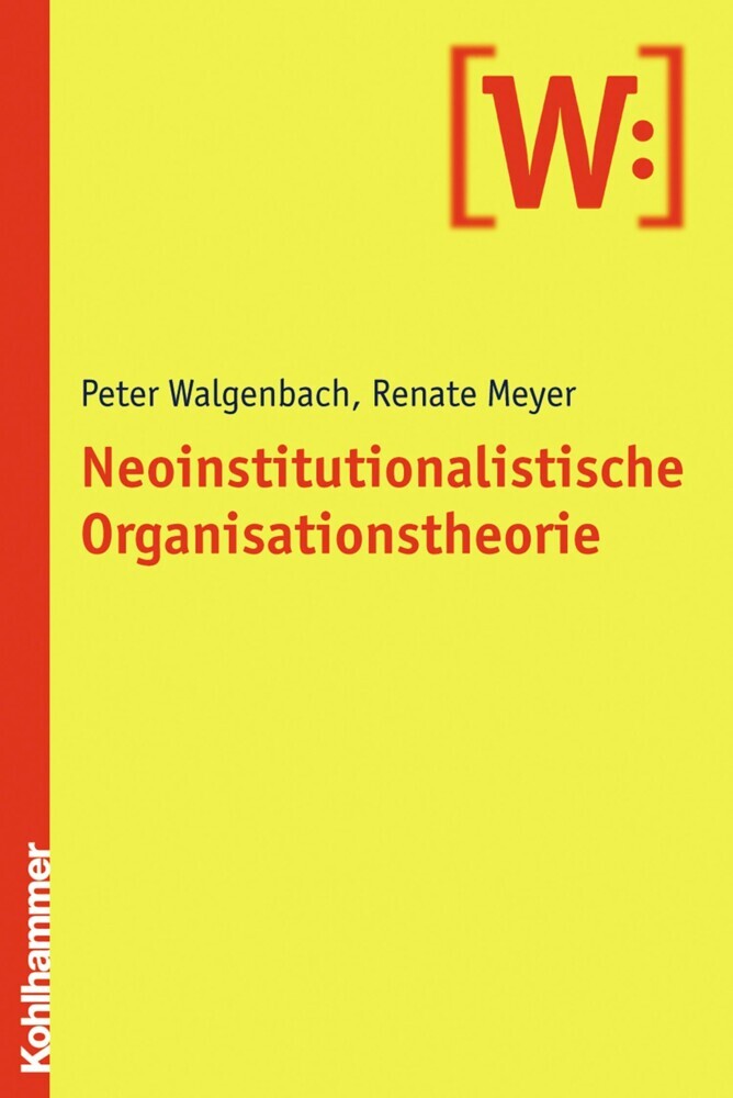 Neoinstitutionalistische Organisationstheorie main product photo