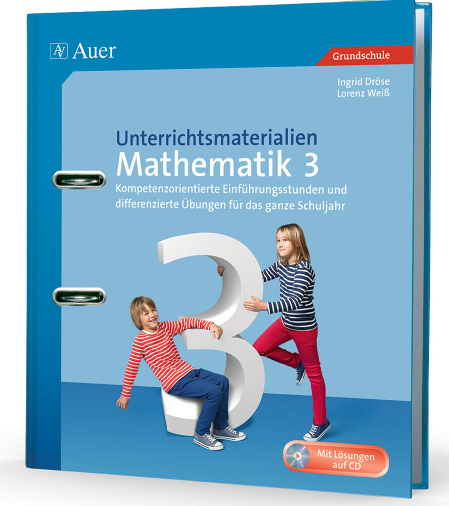Unterrichtsmaterialien Mathematik 3. Klasse, m. CD-ROM main product photo
