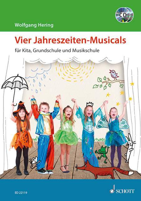 Vier Jahreszeiten-Musicals, m. 2 Audio-CDs main product photo