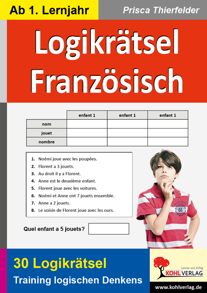 Logikrätsel Französisch main product photo