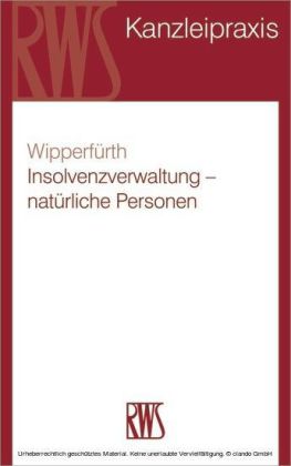 Insolvenzverwaltung - natürliche Personen