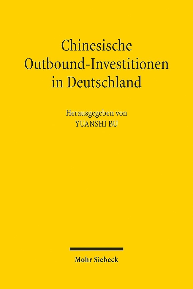 Chinesische Outbound-Investitionen in Deutschland main product photo