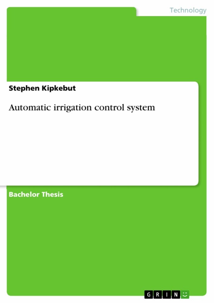 Automatic irrigation control system main product photo