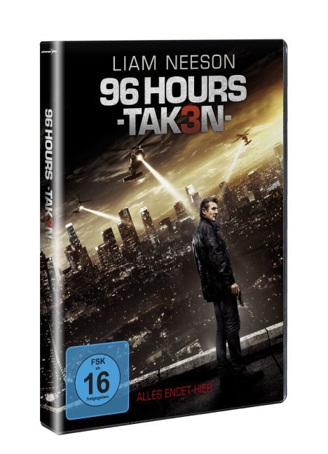 96 Hours - Taken 3, 1 DVD main product photo
