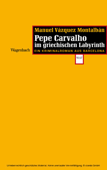 Carvalho im griechischen Labyrinth main product photo