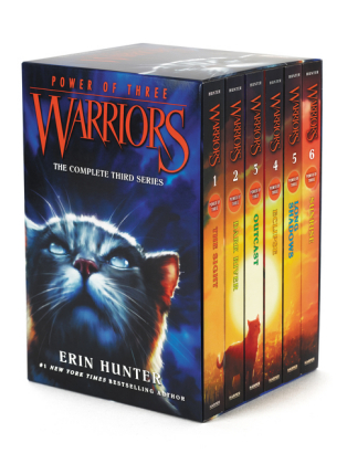 Warriors, Power of Three Warriors, The Sight / Warriors, Power of Three Warriors, Dark River / Warriors, Power of Three Warriors, Outcast / Warriors, Power of Three Warriors, Eclipse / Warriors, Power of Three Warriors, Long Shadows / Warriors, Power of T