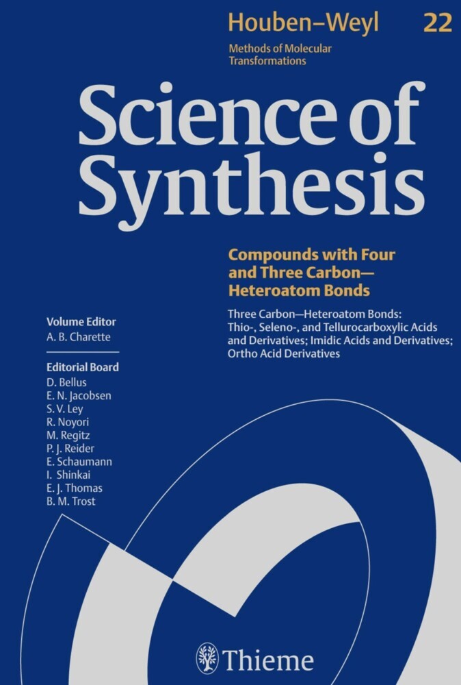 Science of Synthesis: Houben-Weyl Methods of Molecular Transformations Vol. 22. Vol.22 main product photo