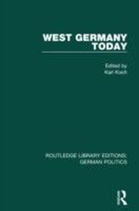 West Germany Today (RLE: German Politics) main product photo