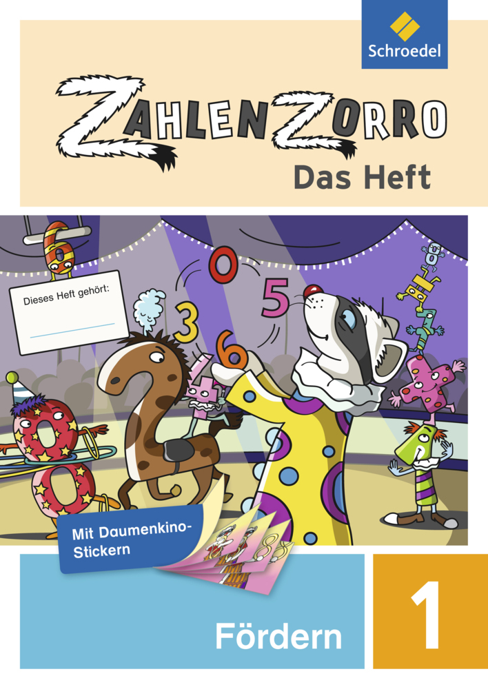 Zahlenzorro - Das Heft main product photo