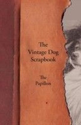 Vintage Dog Scrapbook - The Papillon