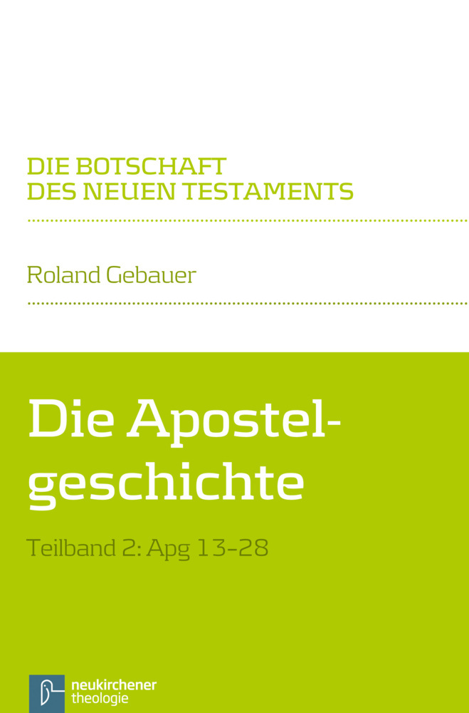 Die Apostelgeschichte. Tl.2 main product photo