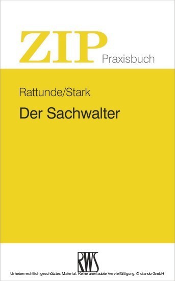 Der Sachwalter main product photo