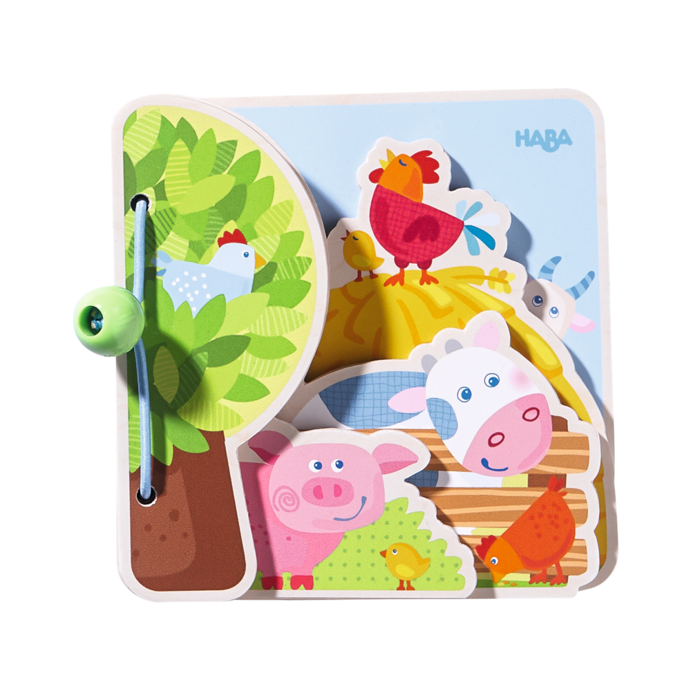 HABA Bauernhoffreunde, Holzbilderbuch main product photo