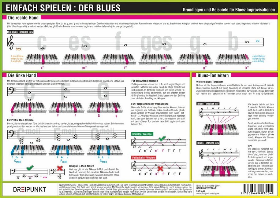 Einfach Spielen: Der Blues, Infotafel main product photo